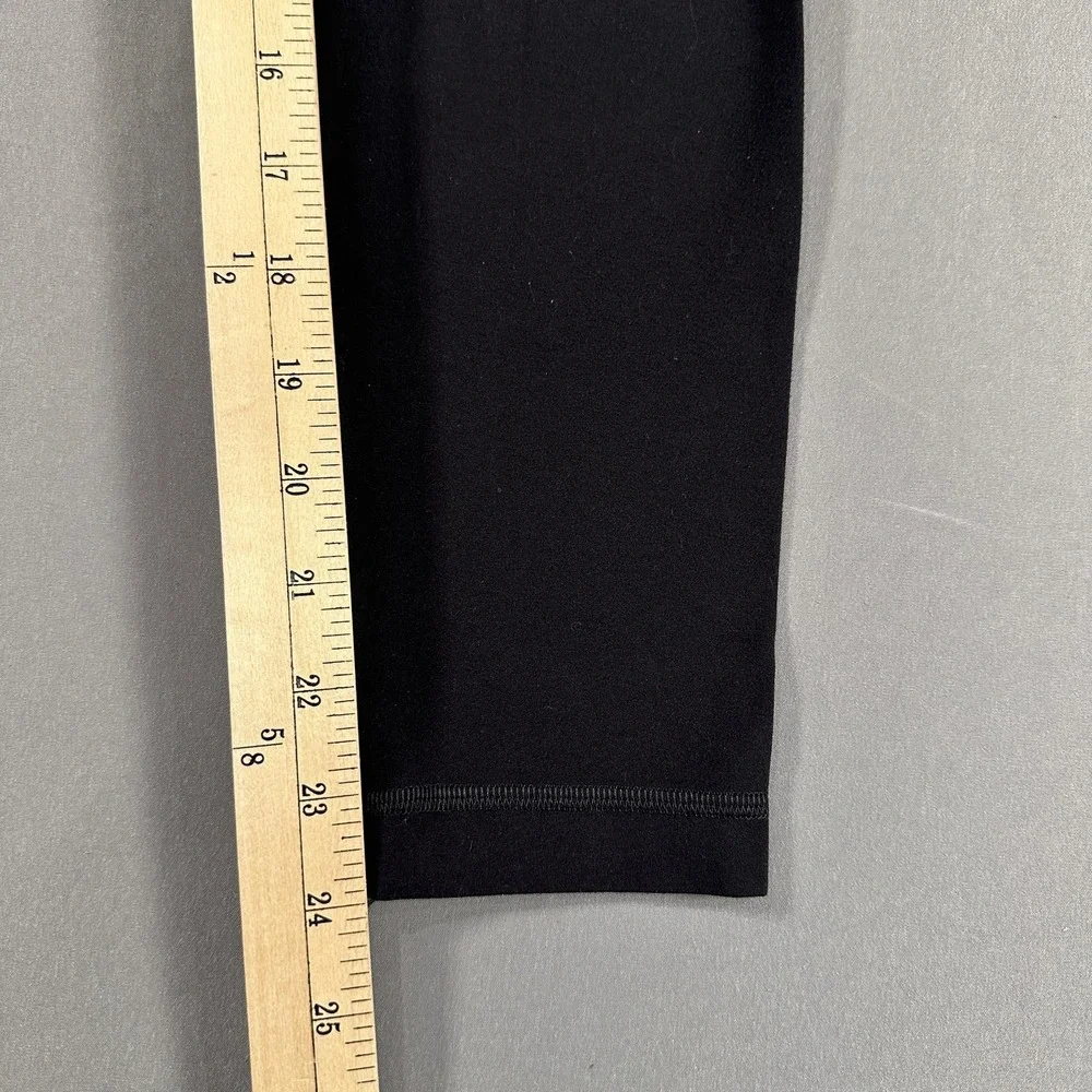Lululemon Leggings Womens 4 Black High Rise Ankle Yoga Athletic Stretch Gym